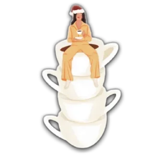 Sticker Coffeeinka - 11