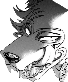Sticker Beastars - 1