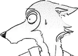 Sticker Beastars - 3