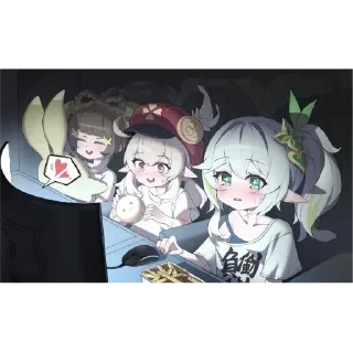 Sticker ээээ мохаться бушь 2 - 4