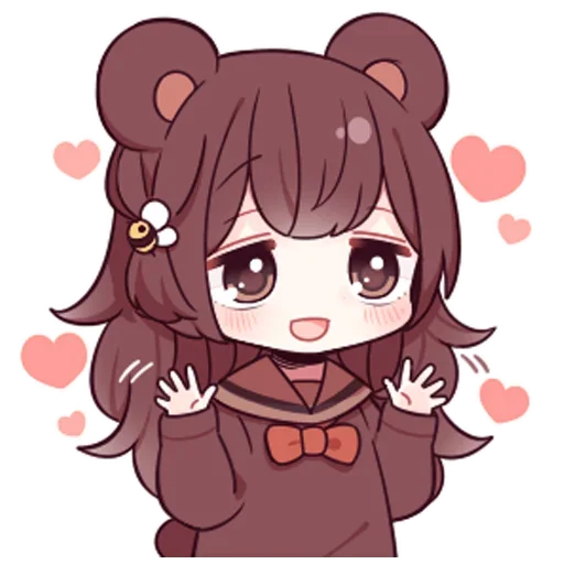 Медвеция-тян @tg_sticks - 