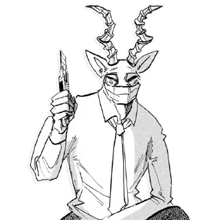 Sticker Beastars - 4