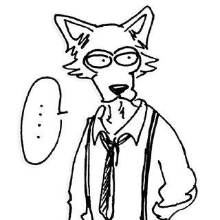 Sticker Beastars - 8