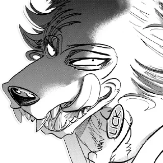 Sticker Beastars - 5