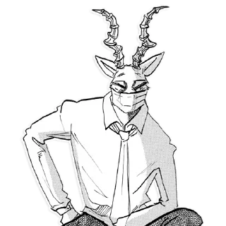 Sticker Beastars - 3