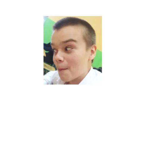 человеческое лицо скриншот СМС