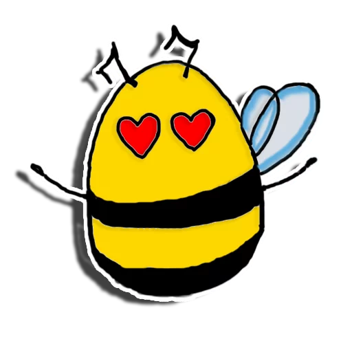 Стикер Пчёлка Даня.🐝 - 7
