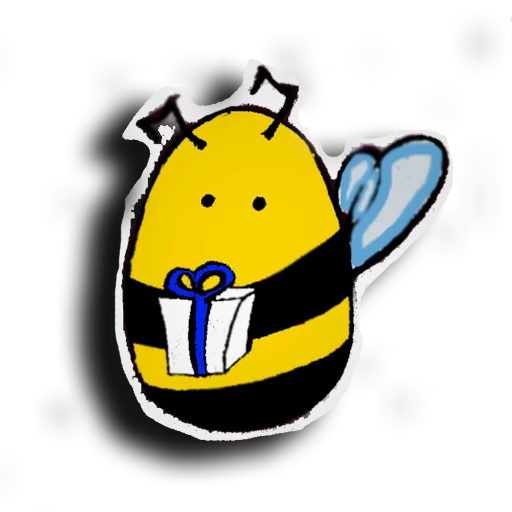 Стикер Пчёлка Даня.🐝 - 5