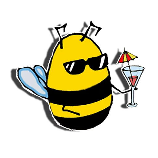 Стикер Пчёлка Даня.🐝 - 4