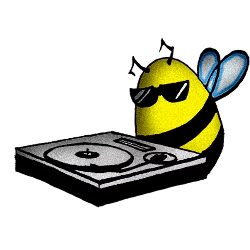 Стикер Пчёлка Даня.🐝 - 0