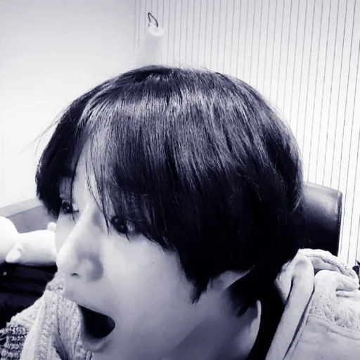 person indoor human face