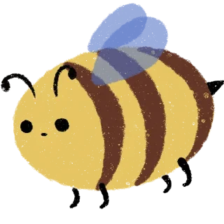 Sticker Пчелки от @shiZiK_art - 7