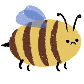 Sticker Пчелки от @shiZiK_art - 10