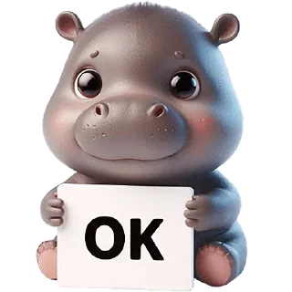 Sticker Бегемот @sbornikstickers - 9