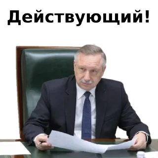 Стикер Стикерпак Беглова - 4