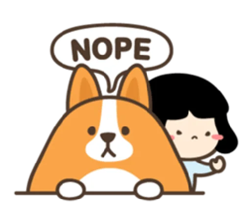 Стикер belly corgi | @cutestickers4you - 8