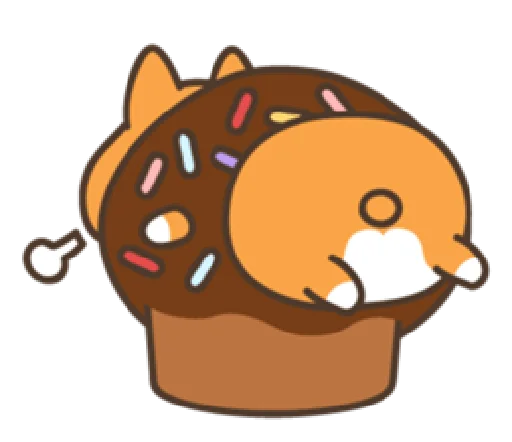 Стикер belly corgi | @cutestickers4you - 5
