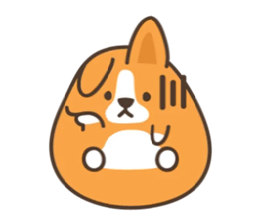 Стикер belly corgi | @cutestickers4you - 4