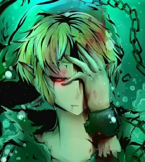 Стикер Ben drowned - 1