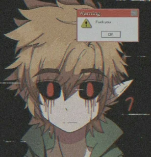 Стикер Ben drowned - 0