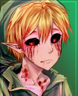 Стикер Ben drowned - 10