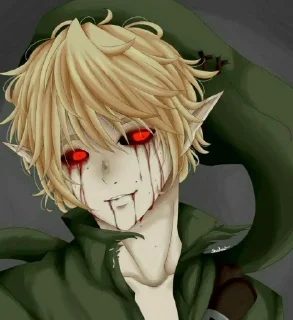 Стикер Ben drowned - 3