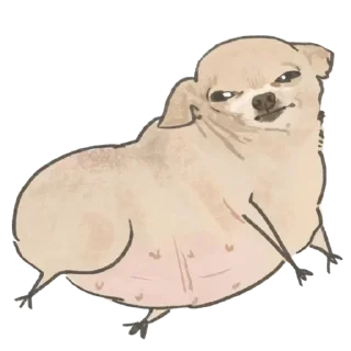 Sticker мемные собаки ➝ @benti_stickers - 3