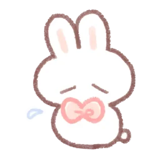 Sticker кролик! ➝ @benti_stickers 🐰💕 - 10