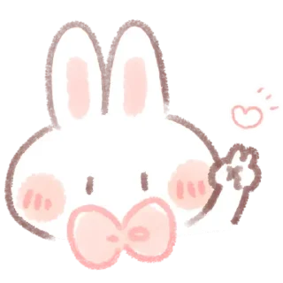Sticker кролик! ➝ @benti_stickers 🐰💕 - 7