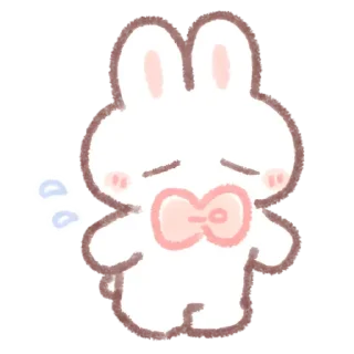 Sticker кролик! ➝ @benti_stickers 🐰💕 - 1