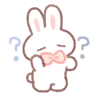 Sticker кролик! ➝ @benti_stickers 🐰💕 - 4