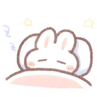 Sticker кролик! ➝ @benti_stickers 🐰💕 - 11