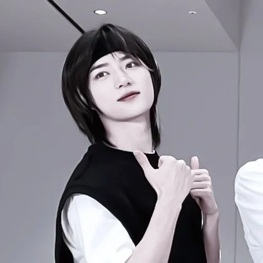 person human face clothing