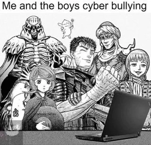 Sticker berserk_nienl - 1