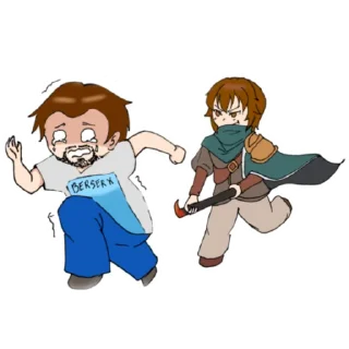 Стикер Берсерк - 0