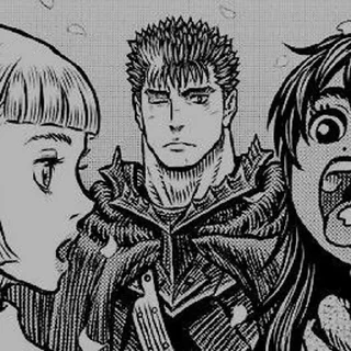 Стикер Berserk Guts @pinterest_to_stickerbot - 2