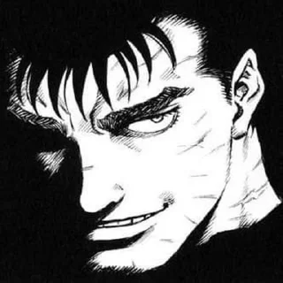 Стикер Berserk Guts @pinterest_to_stickerbot - 6
