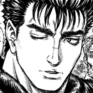 Стикер Berserk Guts @pinterest_to_stickerbot - 3