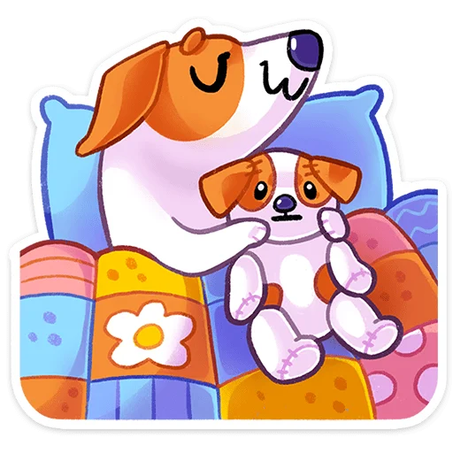 Стикер bertthedog_vk - 1