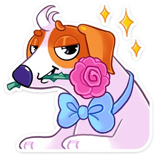 Стикер bertthedog_vk - 1