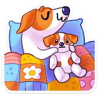 Sticker Пёсик Берт :: @stickroom - 9