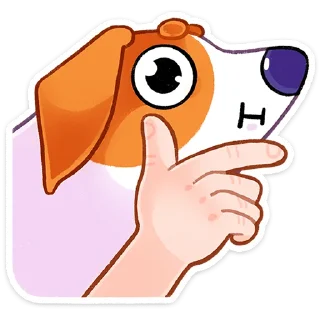 Sticker Пёсик Берт :: @stickroom - 4