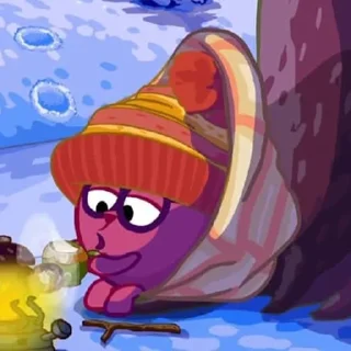 Стикер Я уже смешарик (@ancaptimes) - 4