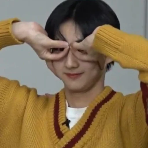 person human face clothing