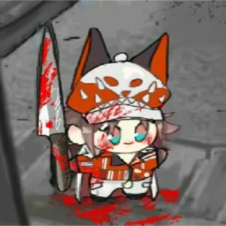 Sticker best fox bottom - 4