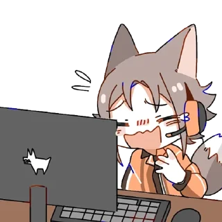 Sticker best fox bottom - 0