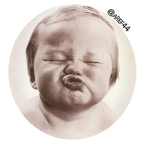 human face cheek baby