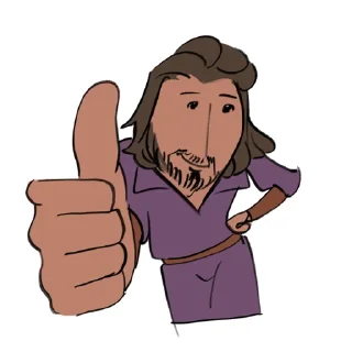 Sticker смешнявки балдурята by @gerxinski - 2