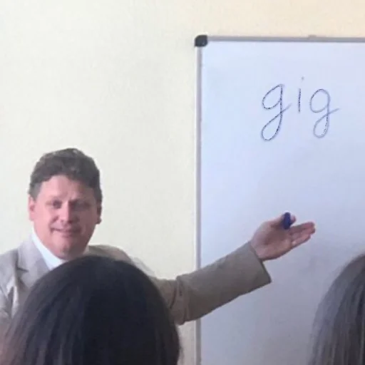 person text handwriting