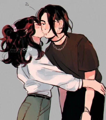 ветерок и рыба из панков :: @fStikBot - иллюстрация